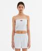 Minasu Mns Terry Tubetop_White Melange