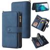 Samsung A03S/A22 Multi-card Zipper Wallet Phone Case - Cross-border New Style, Skin-feel Protective Cover