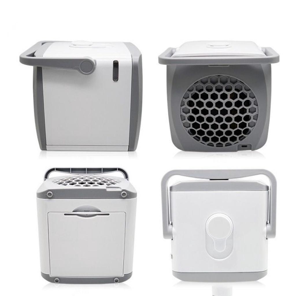 Air Conditioner Air Cooler Mini Fan Portable Airconditioner for Room Home Air Cooling Desktop Usb Charging Air Conditioning Fan 135 * 135 * 135mm