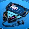 Bluetooth 5.4 Earphones Neckband Headphones Color Screen Wireless Headsets Noise Reduction Earbuds Earphone Monitor