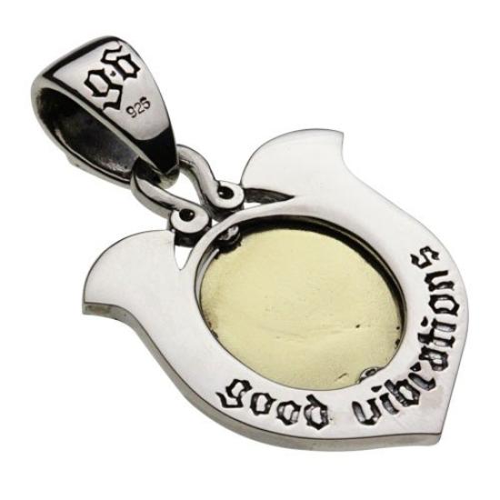 Eye of Providence Horseshoe Pendant fp0463 [Figmart] [Silver Accessory]