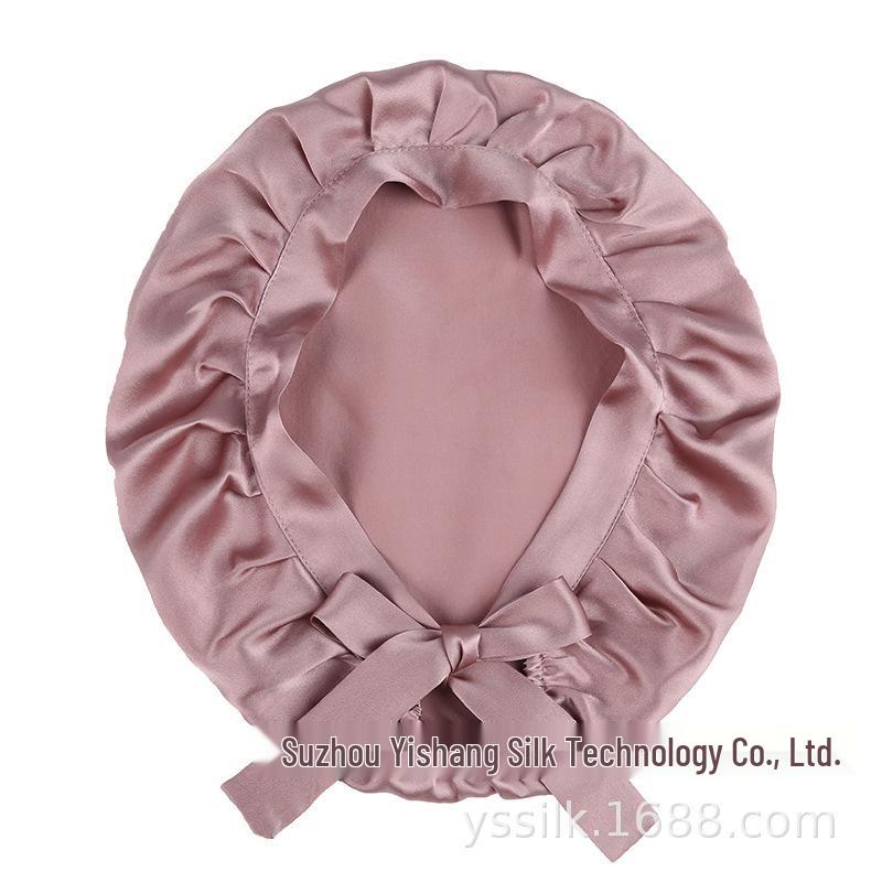 Mulberry Silk Night Cap - 100% Silk Hair Protection Headscarf for Women