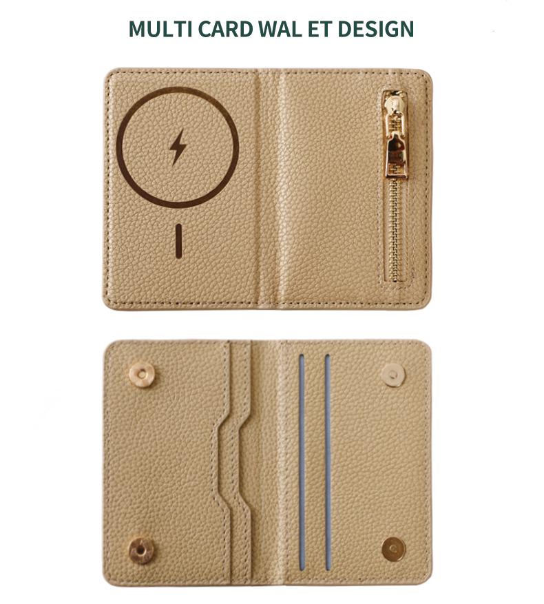 iPhone17AIR Magsafe Magnetic Two-in-One Zipper Case with Metal Camera Frame and Buttons
