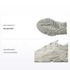 Ozweego J Aluminium Kinder-Sneaker Weiß Wonder-White Metallgrau GW8059