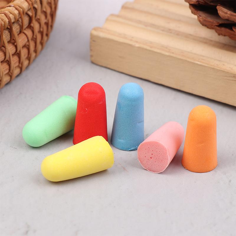 10 Pairs Sponge Earplugs Noise Canceling Sleep Earplugs Noise-Isolating Earplugs Dust Resistant Abrasion Resistant Flexible Work
