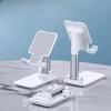 1 Pcs White Black Desk Mobile Phone Holder Stand for Men Women Adjustable Desktop Tablet Holder Universal Table Cell Phone Stand