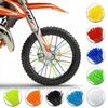 Universal Motocross Spoke Wraps 72PCS Multicolor Scratch-proof Dirt Bike Wheel Rim Spoke Covers for Riding Decoration