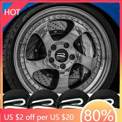 Golf 3 4 MK3 MK4 2026 Hot For VW VOLKSWAGEN Car R Emblem Wheel Center Hub Cap Sticker Accessories For Volkswagen VW R-line GTI P