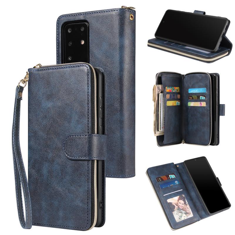 Flip Leder Wallet Kartenetui Für Samsung Galaxy S26 Ultra S25 FE S24 Plus S23 S22 S21 S20 Note 20 A17 A37 A57 A16 A36 A56 A15 A35 A55 A14 A54 Hülle
