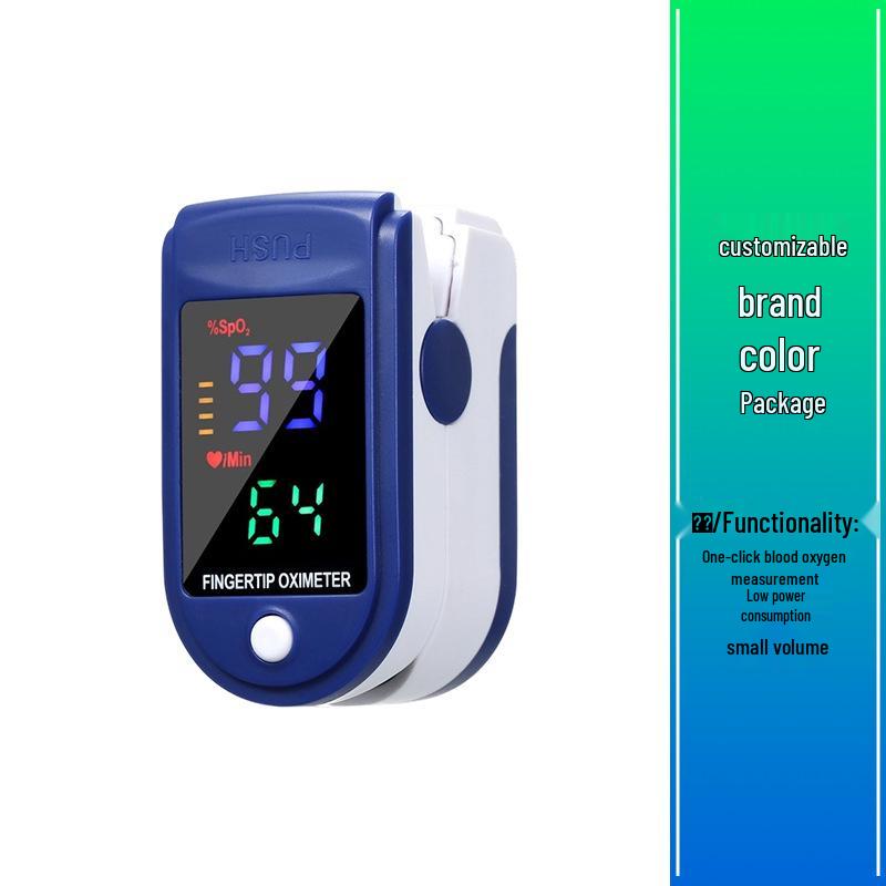 Cross-Border Finger Clip Pulse Oximeter: TFT Display, Blood Oxygen Saturation, Heart Rate Monitor.