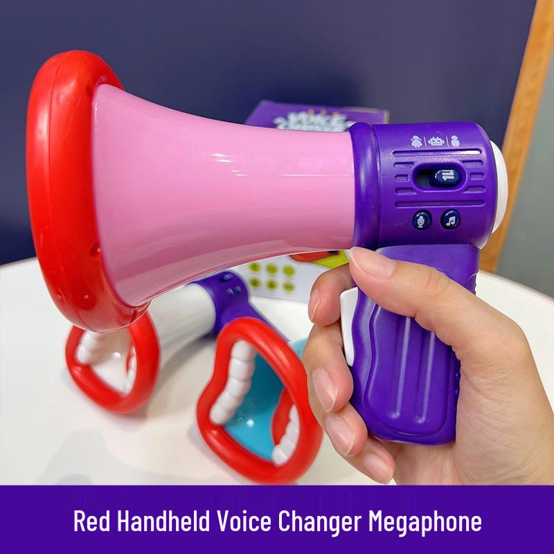 

Детский Мегафон-Исказитель Голоса - Ручной Усилитель и Записывающее Устройство для Музыки