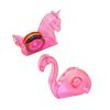 Flamingo Tape Dispenser Packaging Tape Cutter Cartoon Animal Tape Cutting Tool Desktop Tape Holder for Student