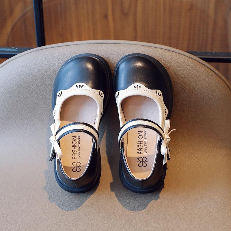 Autumn New Little Girl Retro Princess Shoes Fashion Doug Shoes