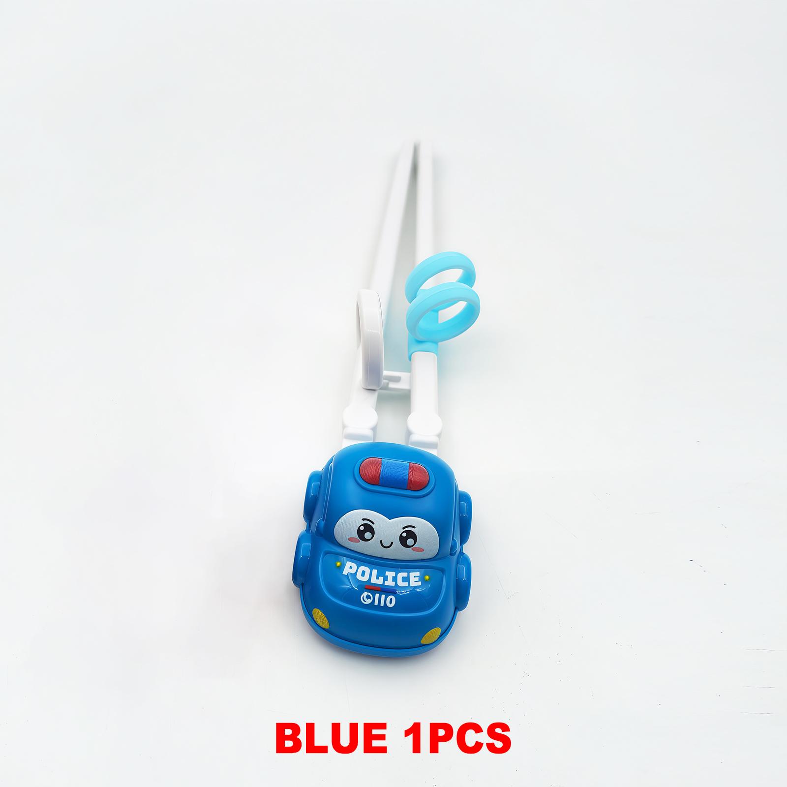 Cartoon Car Kids Training Chopsticks Auxiliary Learning Chopsticks Reusable Utensils for Toddlers Beginners