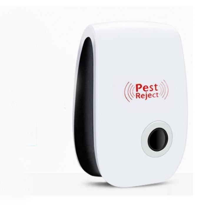 Improved Version Ultrasonic Electronic Cat Mosquito Insect Repellent Rat Mouse Cockroach Pest Reject EU Plug -UO1399A