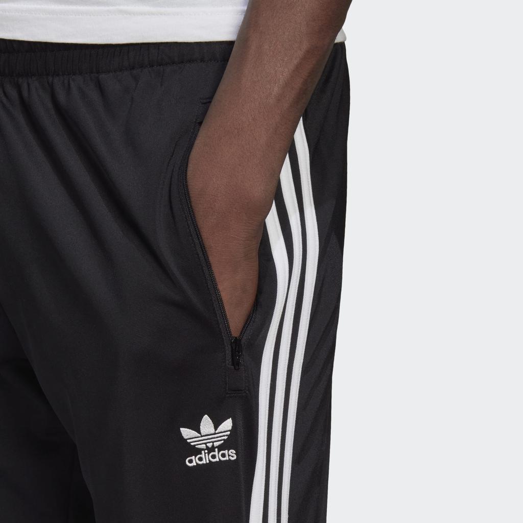 Adidas Originals Trefoil Loose Straight-Leg Track Pants International Edition Men Bottoms Black GN3517
