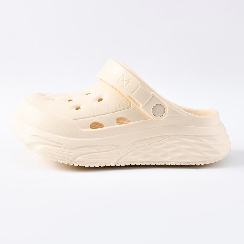 Summer hole shoes men's non-slip beach outdoor thick-soled bag head fashion versatile manufacturer