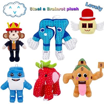 Zu süß, um zu widerstehen! Sammy Jandel Erdbeere Elefant Plüschpuppe - Anime Merchandise, Weihnachtsgeschenk