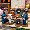In Stock Bandai Naruto Pajamars Blind Box Chibi Pajama Style Figures Christmas Gifts Desktop Decoration Collection Trendy Toys