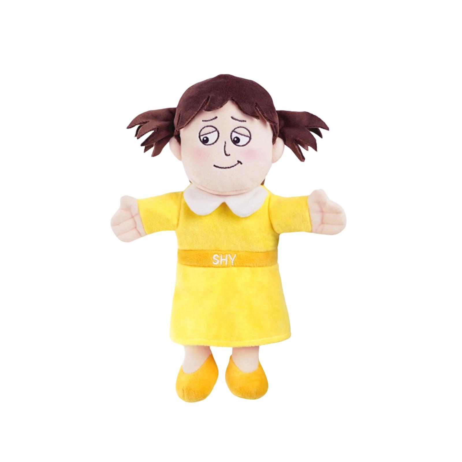 Cute Plush Lifelike Emotion Puppet Doll Performance Toy, Children s Gift