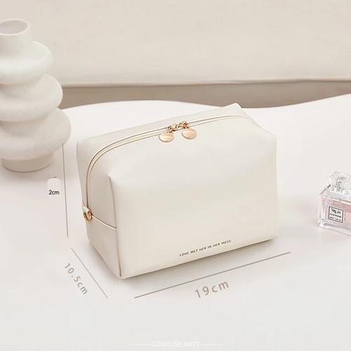 Portable 2026 Makeup Bag for Women, Compact Travel Toiletry Organizer Bags