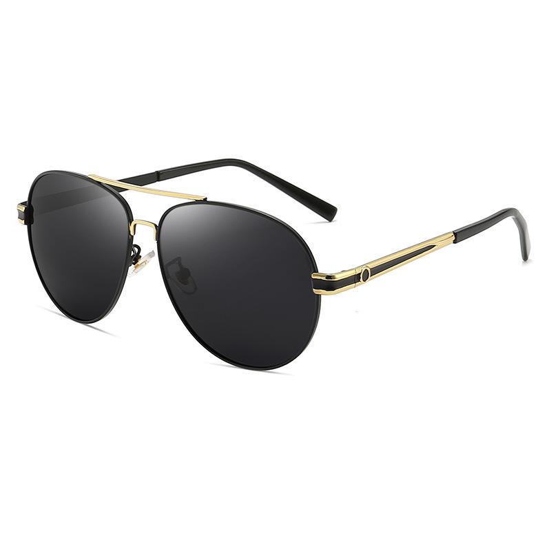 Polarized Sunglasses New Sunscreen Toad Glasses Men'S Driving Fishing Can Change Color Day And Night Sunglasses