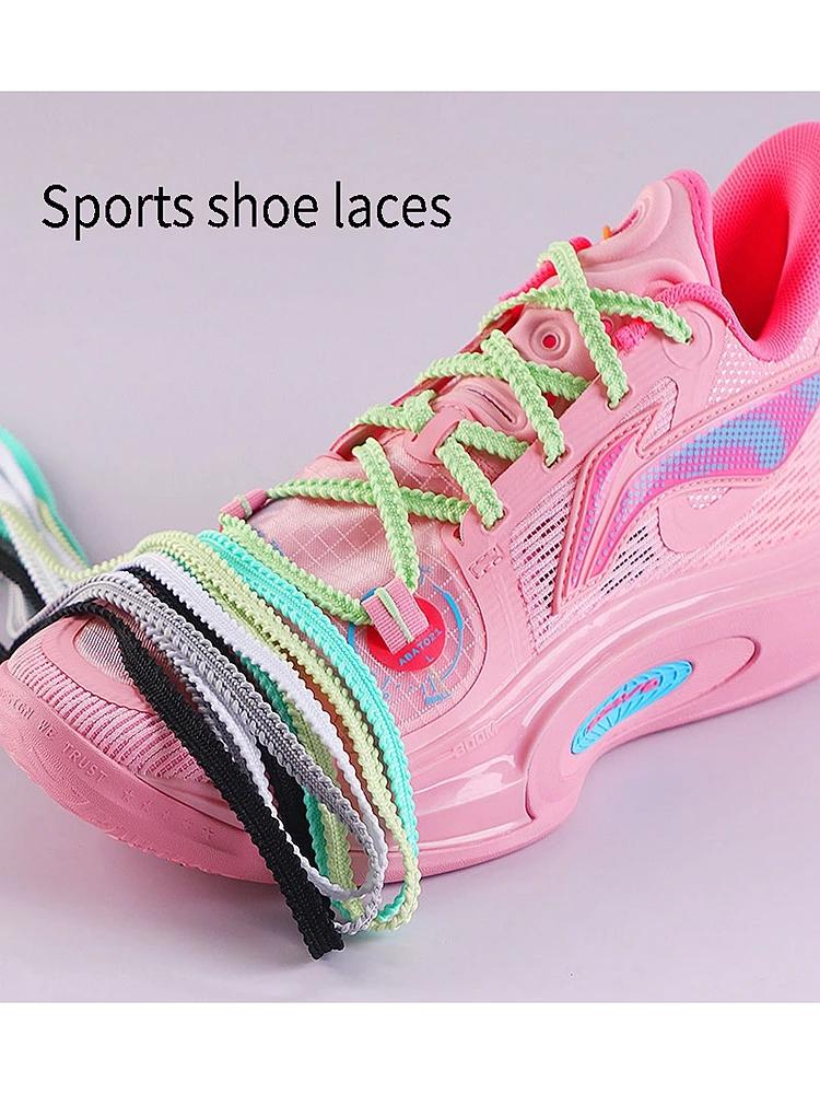 Casual Sneakers Tennis Shoelaces Flat Shoe Laces Elastic Rope Shoelace for Shoes 120/140/160CM for Woman Man Shoes Accessories