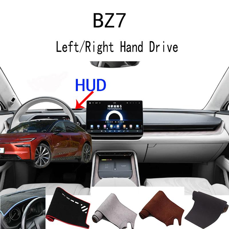 For 2025 2026 BZ7 Electric Sedan Interior Anti-Slip Accessories Dashmat Dash Mat Dashboard Cover Instrument Panel Pad Ornaments