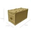 Military Barracks Wharf Cargo Container MOC  Building Block Set Transport Ship Scene Assemble Block Bricks Toys  Playsets Compatible With