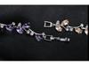 Korean Fashion 18K White Gold Plated Zircon Bracelet for Women
