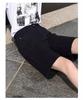 Women's High-Waisted Denim Shorts: Summer Solid Color, Trendy Design, Plus Size, Loose Fit, Straight Leg