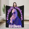 Pitbull Mr. Weltweit Flanelldecke Winter Mr Worldwide Weiche Überwurfdecke Mädchen Jungen Outdoor Neuheit Bettdecke Sofa Bettbezug