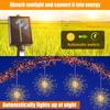 1PC Hanging Solar Firework Lights, 480LED Starburst Lights, Outdoor Waterproof String Lights, 8Modes,Christmas Halloween Decor