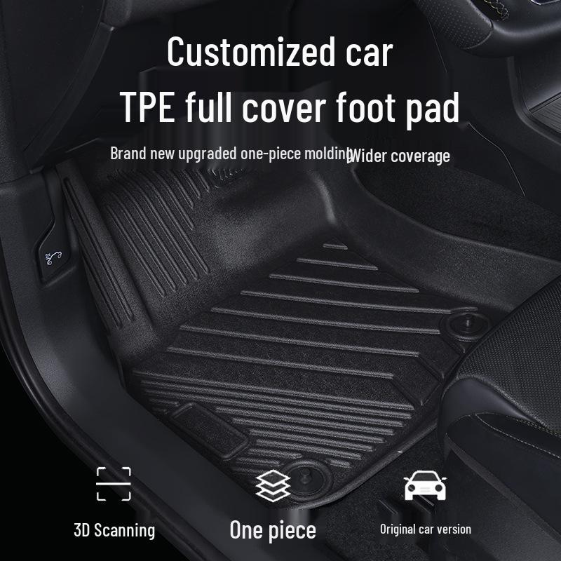 Jaguar XFL/XEL/E-PACE/F-PACE/XE/XJL/XJ Custom TPE Car Floor Mats