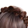 Braid Wash Face Headband Korean Style Headwear Female Hairbands Wide Hair Hoop Wig Headband
