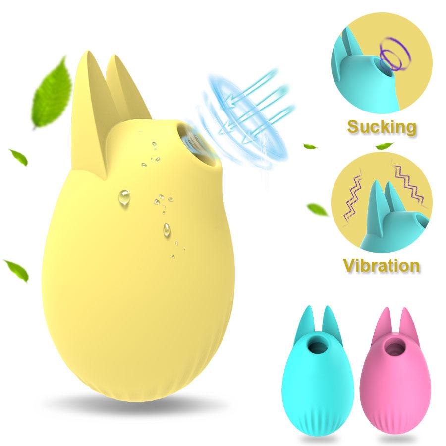 Leistungsstarke Oral Clit Sucker Vagina Saugen Vibrator für Frau Zunge Nippel Stimulieren Weibliche Masturbator Sex Spielzeug für Erwachsene 18 +