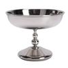 Classic Rustless Steel Ice Cream Cup Round Footed Silver Dessert Bowl Practical Polished Dessert Cup Yogurt
