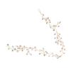Bride Wedding Rhinestone Hair Vine Classic Simple Bridal Hair Piece Hair Accessories for Women and Girls Gold