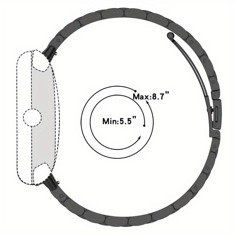 Metal Stainless Steel Watch Strap for Google Pixel Watch 3 45mm Strap Accessories Replacement