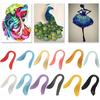 Paper Quilling Strips Set, 600 Strips Quilling Art Paper 3mm Width Pure Color Origami Paper Hand Craft Decoration 12 Colors (Nude)