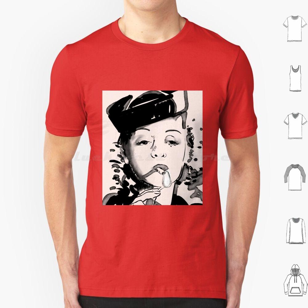 Bette Davis Smoking T Shirt Cotton Men Women DIY Print Flame Firestarter Bette Davis Movie Cinema Actress Portrait Famale Hat