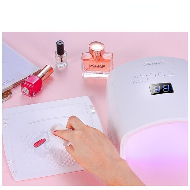 Вбудована батарея Перезаряджається УФ-лампа для нігтів 48 Вт Бездротова сушка для гель-лаку S10 Лампа для педикюру Манікюр Професійна світлодіодна лампа для нігтів