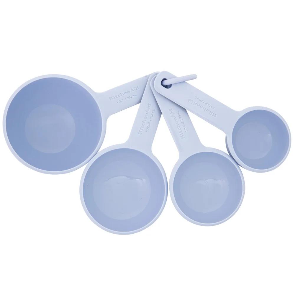 9 Piece Measuring Cups Spoons Set Dishwasher Safe Soft Grip Accurate Measurement Tools Wet Dry Ingredients Kitchen Essentials