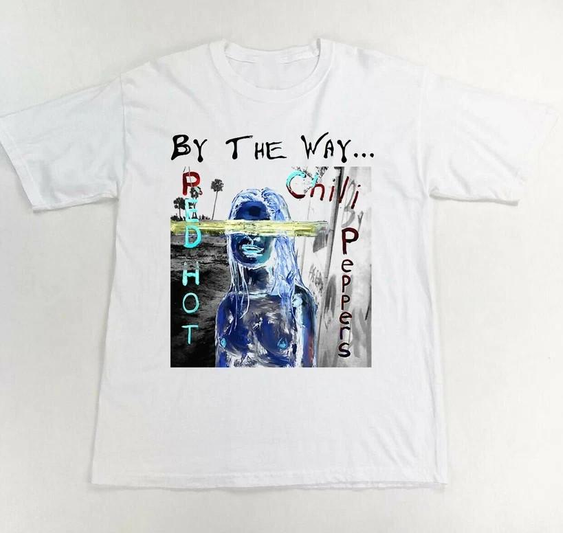 By the Way T-Shirt Red Hot Chili Peppers By the Way Album T-shirt Unisex T-Shirt S
