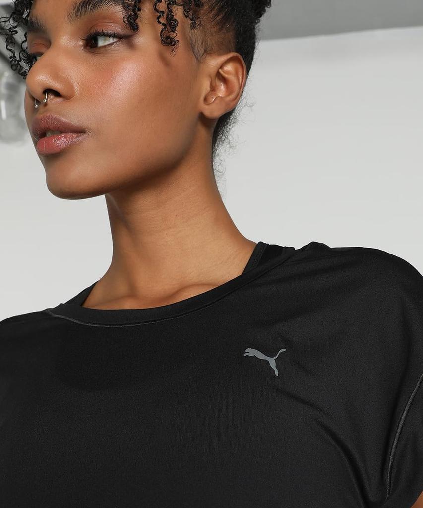 Puma MATERNITY STUDIO OVERSIZED SS Noir pour et Entraînement T-Shirt Femme (524857), Automne/Hiver 2024, (01), Salle de sport, Exercice, Sports,