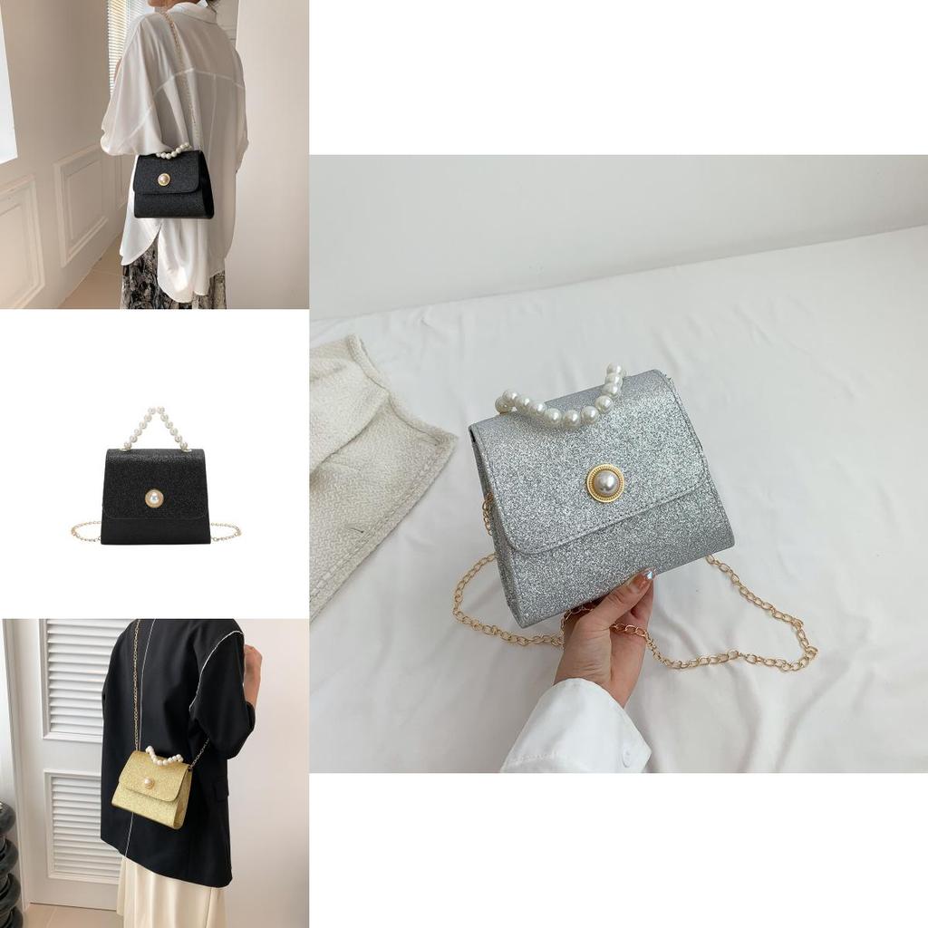 2023 New Summer Casual Shoulder Bag Fashion Street Style Retro Small Square Bag