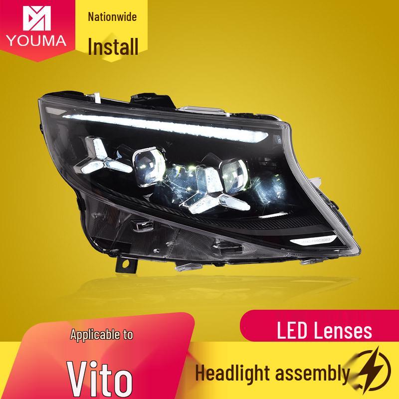 LED Dynamic Daytime Lights & Sequential Turn Signals for 2016-2023 Mercedes-Benz VITO