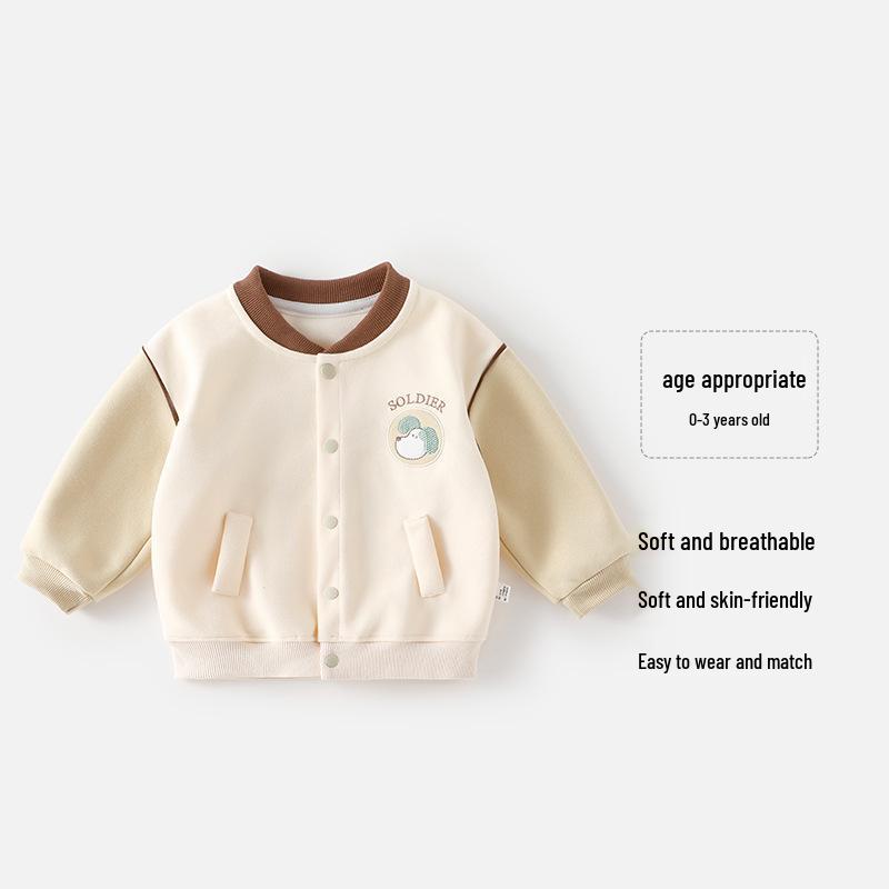 

Autumn Baby & Toddler Cardigan: Warm, Cute Outdoor Sweatshirt for Boys & Girls 110 cm