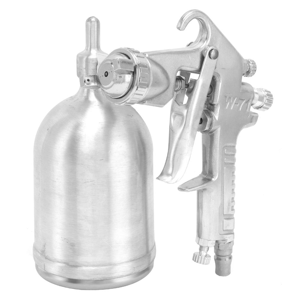Paint Spray Gun Upper Pot Paint Sprayer Gravity Feed Air Spray Gun Pneumatic Tool for Household Use
