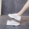 Lazy Two Wear Little White Shoes Women's Autumn New Versatile Flat-bottomed Casual One-pedal Board Shoes